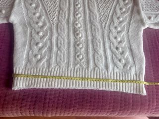 Jersey blanco Massimo Dutti