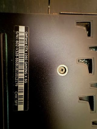 Tarjeta Gráfica MSI GTX 1060 Gaming X 6G