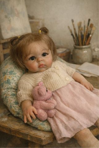 Muñeca Reborn Silicona Entera Recién Nacida