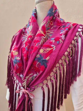 Mantoncillo Flamenca Bordado