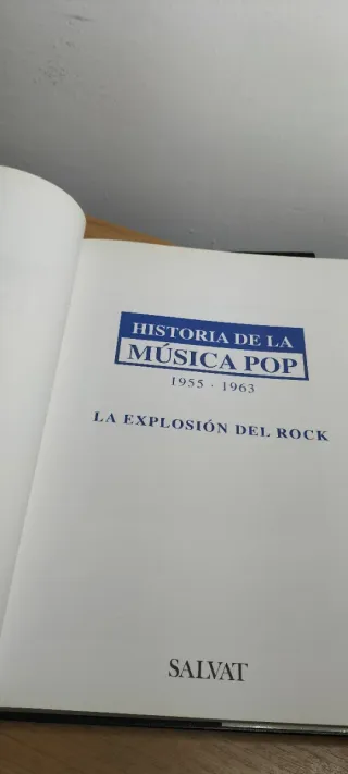 Historia de la música pop Salvat 3 tomos 1998