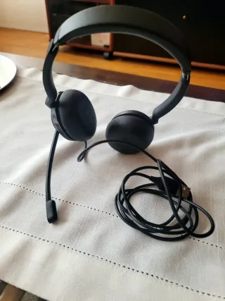 Auriculares profesionales con cable Jabra Evolve2