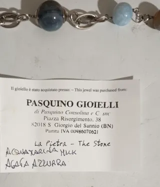 Bracciale Hilios Jewels - Argento 925 e pietre nat