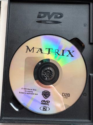 Matrix película en DvD