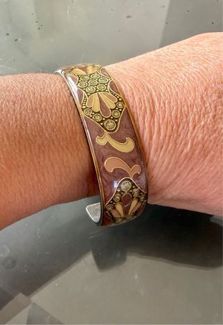 Braccialetto rigido vintage Pierre Bex anni 80