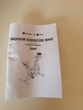 Bicicleta Spinning DeerRun Negra