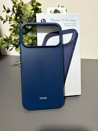 Funda iphone 17 pro max beats azul