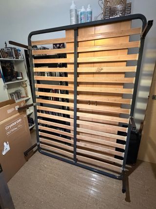 Somier 135x170 Metal y Madera