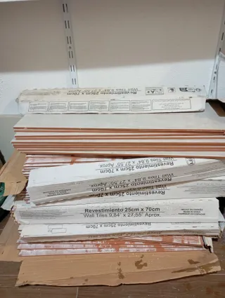 Azulejo imitación madera