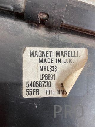 Opel vectra a faro del derch ref: LPB891