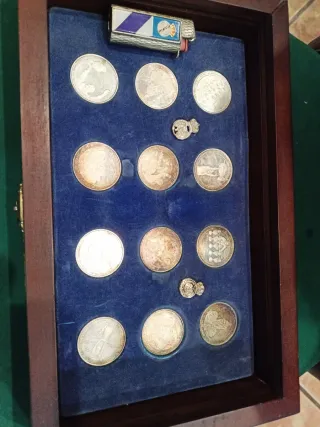 Centenario del R,Madrid 12 monedas