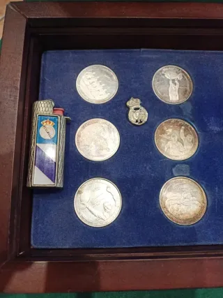 Centenario del R,Madrid 12 monedas