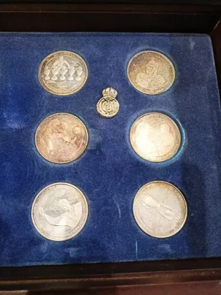 Centenario del R,Madrid 12 monedas