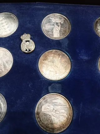 Centenario del R,Madrid 12 monedas