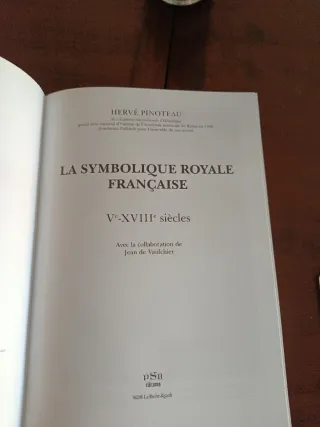 La symbolique royale française, Ve-XVIIIe siècles