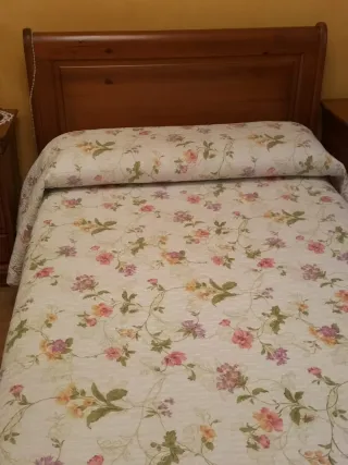 Dos Mesitas noche, Cómoda , Cabecero y colcón