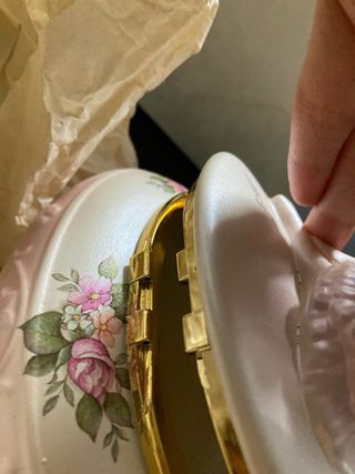 Joyero bailarina porcelana