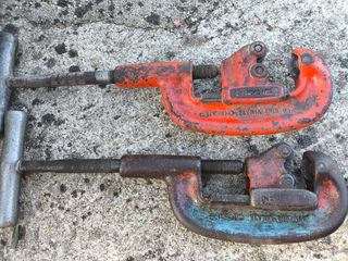 2 cortadores de tubos Ridgid de 1/4" a 2"