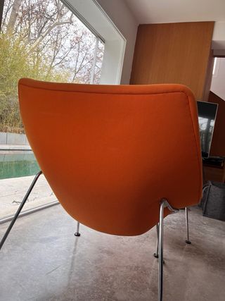 Butaca + reposapies Artifort Oyster Pierre Paulin