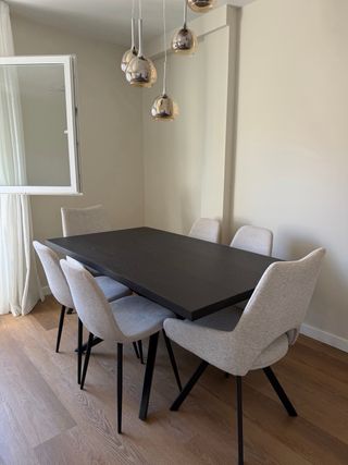 Comedor completo con 6 sillas