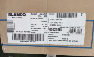 Fregadero de cocina Blanco 522961 ANDANO 450-IF