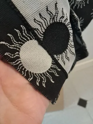 Top algodon  y elastato talla m