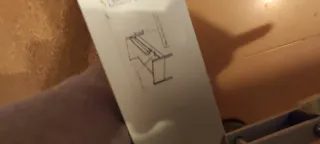 Barrera de cama infantil ikea.