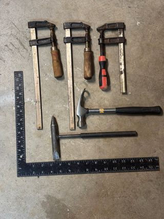 Lote de herramientasde carpintería