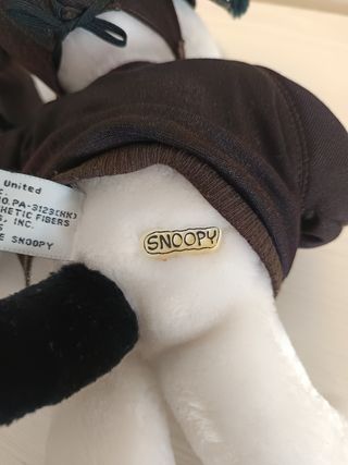 Peanuts Snoopy Flying Ace Plush - vintage 1965