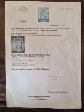 Cuadro al óleo original – Ignacio Gil