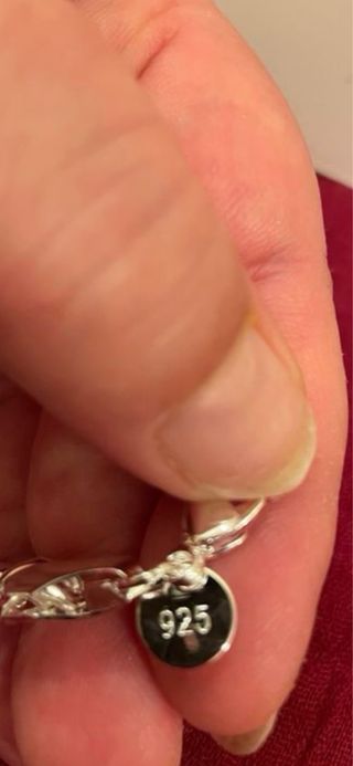 LOTE HOSAM 2 artículos plata 925