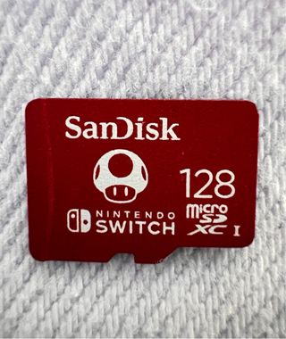 SanDisk micro SD de 128GB Nintendo switch