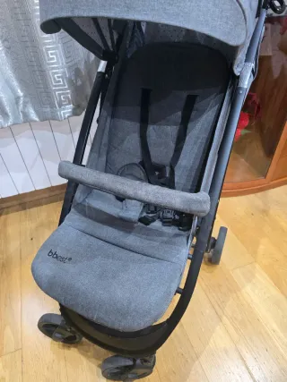 Silla paseo bbest multiposiciones gris