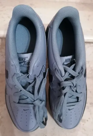 Nike air force 1 grigie tg 38,5
