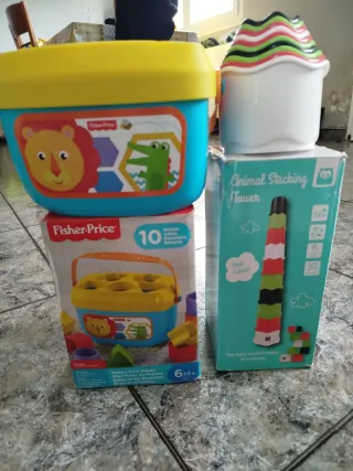 Pack 2 Juguetes Bebés Fisher Price