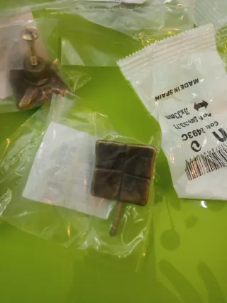 Pomos de latón para muebles