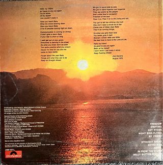 Jimi Hendrix - The Cry Of Love LP 1a Stampa