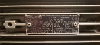 Motores Eléctricos Trifásicos Siemens de 1.5 kw.
