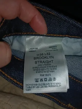 Pantalones nuevos lee talla 32/36