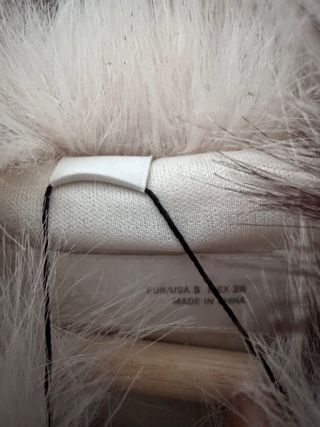 Abrigo animal print zara S