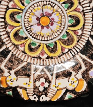 Pinto Vietri – Piccolo Piatto decorativo ceramica