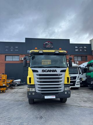 SCANIA R480 DUMPER DE OBRA CAMION 8X4