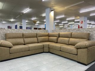 Sofa rinconera nuevo con asientos deslizantes