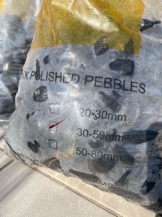 Piedras Negras Decorativas para Jardín