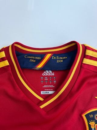 Camiseta adidas España 2012 Iniesta #6 talla M