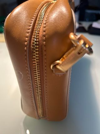 Bolso bandolera en beige