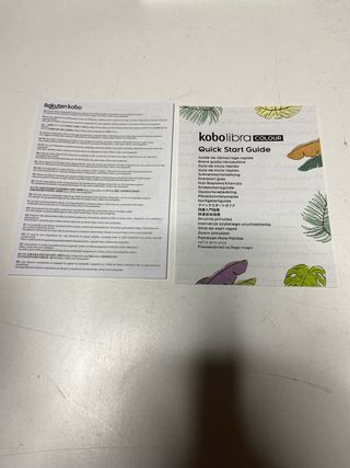 : Kobo libra colour blanco