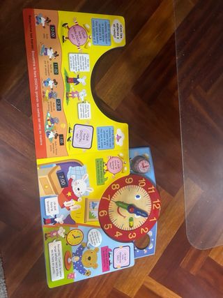 Libro aprende las horas