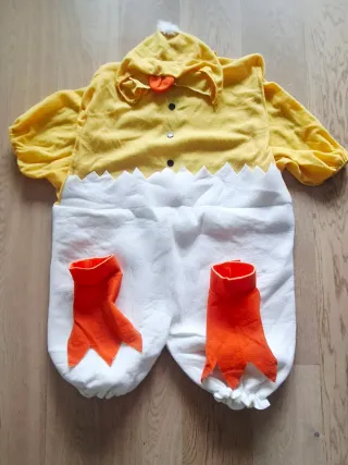 Disfraz pollito adulto y niñ@