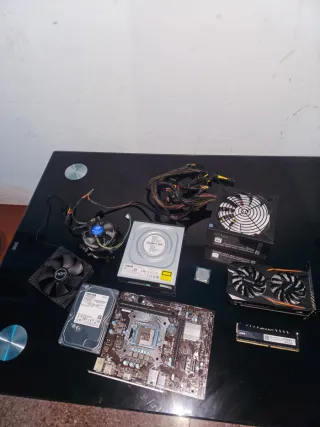 Lote de piezas de ordenador – CPU,RAM,GPU,placa...